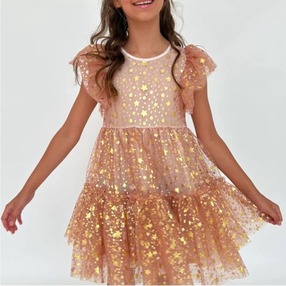 Lola + the Boys Goldie Star Dress